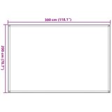  Tepih za šator 200 x 300 cm plavi HDPE | Eponuda.ba