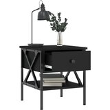  Noćni ormarići 2 kom crni 40 x 42 x 45 cm od konstruiranog drva | shoptok.hr