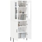  Visoka komoda bijela 69,5x34x180 cm konstruirano drvo | shoptok.hr