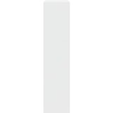 vidaXL Pregrada s knjižno omaro 3-nadst. bela 123x29x123 cm inž. les | Shoptok.si