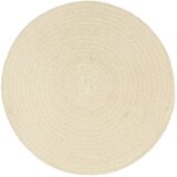  Podmetači 4 kom obični/prirodni 38 cm okrugli pamučni | shoptok.hr