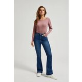 Moodo Plain blouse with long sleeves, pink Cijene