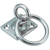 MARINETECH Stebrna plošča z vrtljivko in obročem (Do x Š x V: 30 x 35 x 41 mm, Nerjavno jeklo, Vrsta jekla: A2) Cene