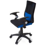 MID.YOU Mladinski Vrtljiv Stol Kiddy Pro Al, Črna, Modra | Shoptok.si