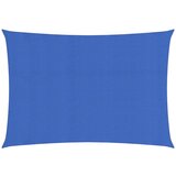 vidaXL Senčno jadro 160 g/m² pravokotno modro 6x8 m HDPE Cene