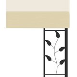  Zidna sjenica 4 x 3 x 2,5 m krem | shoptok.hr