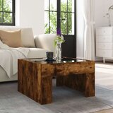  Stolić s beskonačnim LED svjetlima boja hrasta 50x50x30 cm | shoptok.hr