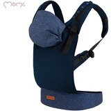 Momi Otroška nosilka COLLET 2v1 - modra | Shoptok.si