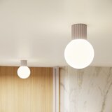 Sollux Stropna svetilka HALO taupe IP44, (5000352159) | Shoptok.si