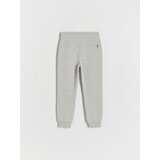 Reserved - Sportske jogger hlače s patentnim zatvaračima - light grey | shoptok.hr