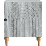  Noćni ormar 2 pcs Siva sonoma 43 x 34,5 x 50 cm | Eponuda.com