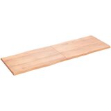 Stolna ploča svjetlosmeđa 180x60x(2-4) cm obrađena hrastovina | shoptok.hr