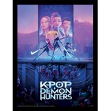 KPop Demon Hunters Uokvirena kolekcionarska slika 30 × 40 cm | shoptok.hr