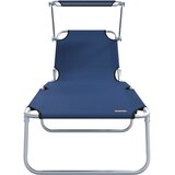  Ležaljka 2 pcs Plava 58 x 188 x 77cm Poliester | shoptok.hr