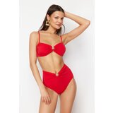 Trendyol Red Premium Accessory High Waist Hipster Bikini Bottom | Eponuda.ba