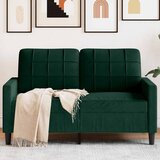  Dvosjed tamnozeleni 120 cm baršunasti | shoptok.hr
