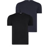 Dewberry DUAL SET T8569 BIKE COLLAR MENS T-SHIRT-BLACK-NAVY BLUE | shoptok.hr