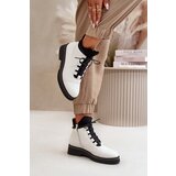 Boto Low Women's Boots Insulated Eco Leather Beige Erisabelle | Shoptok.si