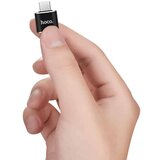 hoco. OTG adapter (UA5) - USB-A na USB Type-C Plug & Play 480 Mbps -crni | shoptok.hr