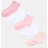 Sinsay Čarape s volanima i cvjetnim motivom 5 pack | shoptok.hr