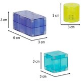  3D magnetne kocke LED svjetleće 64 el. | shoptok.hr