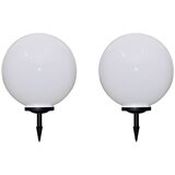 The Living Store Zunanje svetilke za osvetlitev poti 2 kosa LED 50 cm s konico - Vrtna Svetilka, (21418198) Cene