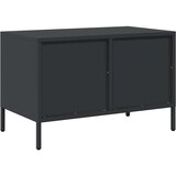 vidaXL TV ormarić crni 68 x 39 x 43,5 cm hladno valjani čelik | shoptok.hr
