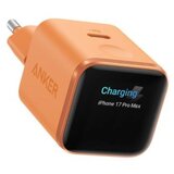 Anker Nano polnilec 45W, Smart Display, oranžen Cene