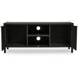 Premier Housewares Črna TV omarica 120x52x38 cm Sherman – | Shoptok.si