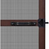  Zaslon za insekte s čepom Smeđa i crna 120 x 240 cm - Smeđa 120 x 240 cm | shoptok.hr
