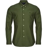 Polo Ralph Lauren CHEMISE AJUSTEE SLIM FIT EN POPELINE UNIE Kaki cijene