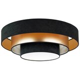  Duolla - LED plafonsko svetlo LUNETA LED/26W/230V preč. 60 cm 4000K crna/zlatna | Eponuda.com