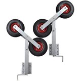  2-dijelni set držača za prikolicu za brod s duplim kotačima 59 - 84 cm | shoptok.hr