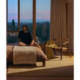 Kave Home Lesen fotelj v temni naravni barvi Derile – | Shoptok.si