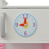  Dječja Kuhinja Drvo 82x30x100 cm Ružičasta i Bijela Boja | shoptok.hr