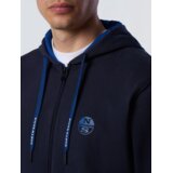 North Sails muška zip majica s kapuljačom, tamnoplava | shoptok.hr