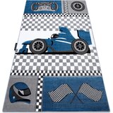 RugsX Preproge Preproga PETIT RACE Dirkač, Formula 1, avto 240x330 cm Modra | Shoptok.si