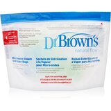 Dr.browns Microwave Steam Sterilizer Bags vrečke za sterilizacijo 5 kos | Shoptok.si
