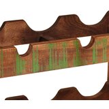  Stalak za vino Smeđa 100 x 45 x 33 cm Čvrsto reciklirano drvo | shoptok.hr