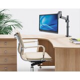 Manhattan Stolni nosač za monitor 43,2 cm (17) - 81,3 cm (32) Vrtljivi nosač, Podesiv po visini, Nagibni i okretni | Eponuda.ba