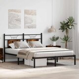  Posteljni okvir brez vzmetnice hrast 137x190 cm inženirski les, (21829105) | Shoptok.si