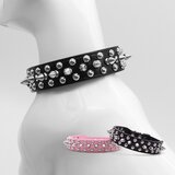 INF Ovratnica za hišne ljubljenčke - Udobno PU usnje Black M, (5000124459) | Shoptok.si