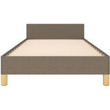  Okvir za krevet bez madraca smeđesivi 100 x 200 cm od tkanine | shoptok.hr