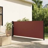  Bočna tenda na uvlačenje smeđa 120 x 500 cm | shoptok.hr