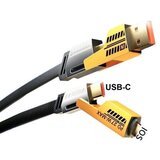 4 u 1 Brzi Kabl USB-A to type-C 65w to Lighning 27w ( 111466 )