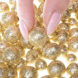  Zlatne dekorativne kuglice za božićne aranžmane 1–1,6 cm | shoptok.hr