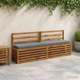  Jastučić za klupu - 1 dio VUGHT 100% poliester Plava - Plava (melange) 170 x 30 cm 1 | shoptok.hr