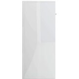  Komoda visok sijaj bela 60x30x75 cm iverna plošča, (20623105) | Shoptok.si