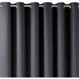  Curtain MILANA color graphite style classic silver silver metal eyelets chenille 280x245 HOMEDE | shoptok.hr