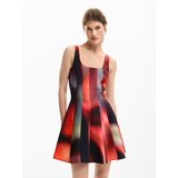 Desigual Kratke obleke VEST_CORTESMANCHA 26SWVW02 Črna | Shoptok.si